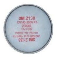 Filtro recambiable para partículas, ozono, vapores orgánicos y gases ácidos P3R 3M 2138 - Referencia 2138